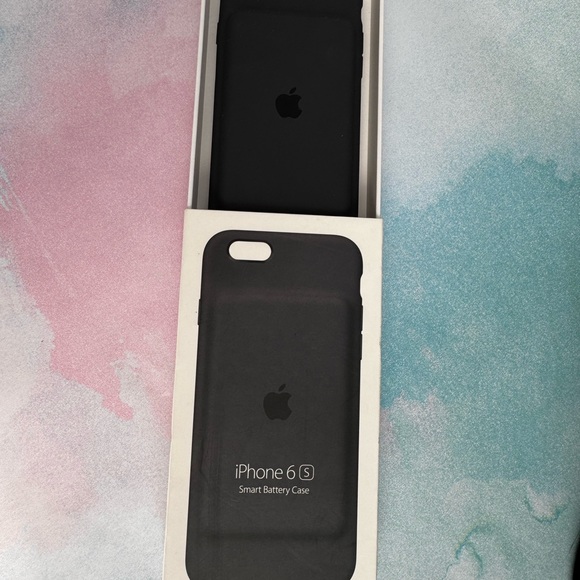 Apple iPhone 6/6s Charcoal Smart Battery Case, Open box, all papers, never used - Picture 3 of 8